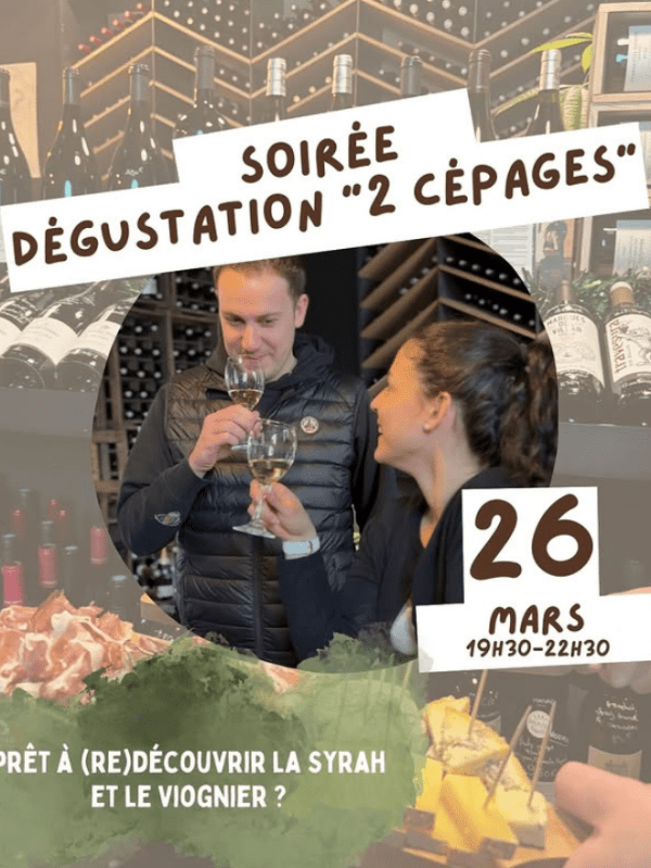 Jeudi 26 mars : soirée dégustation à la Cave&nbsp;23