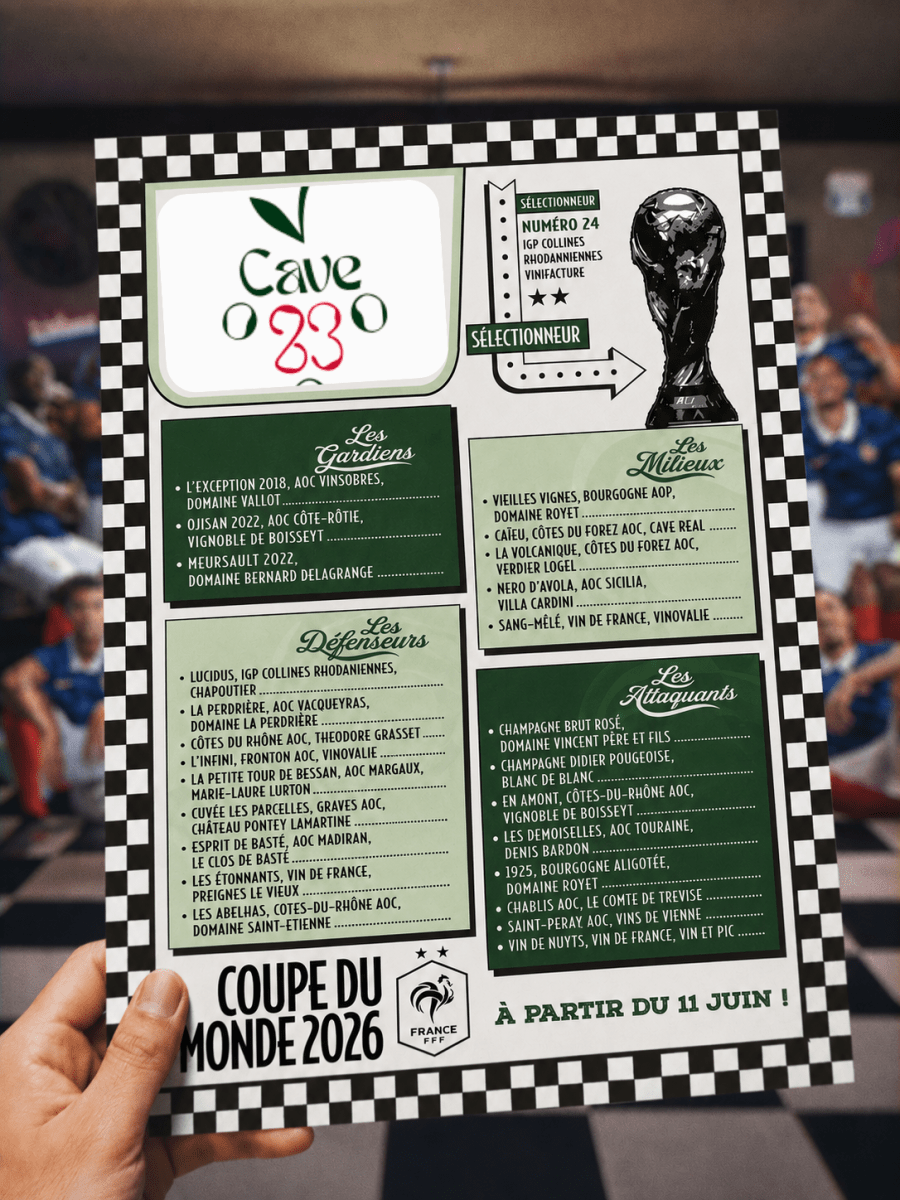 Cave 23 : comme Didier Deschamps, on sélectionne nos 26 incontournables de&nbsp;l&rsquo;été